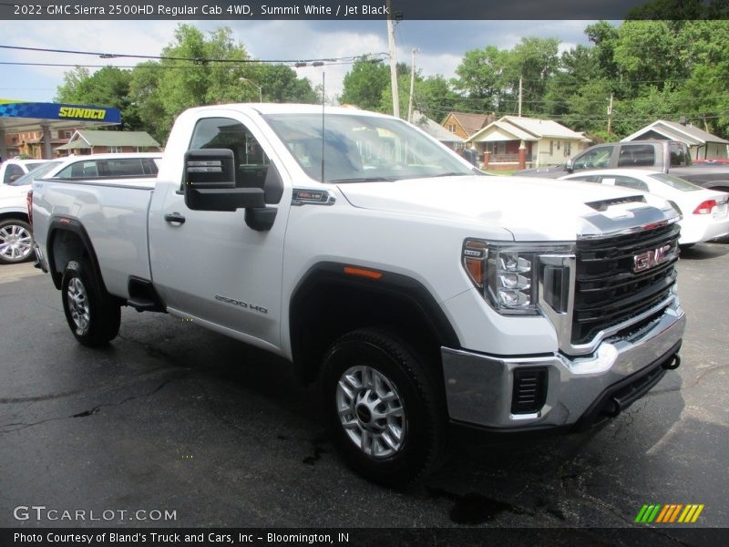 Summit White / Jet Black 2022 GMC Sierra 2500HD Regular Cab 4WD