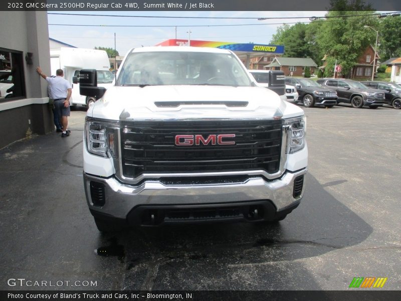 Summit White / Jet Black 2022 GMC Sierra 2500HD Regular Cab 4WD