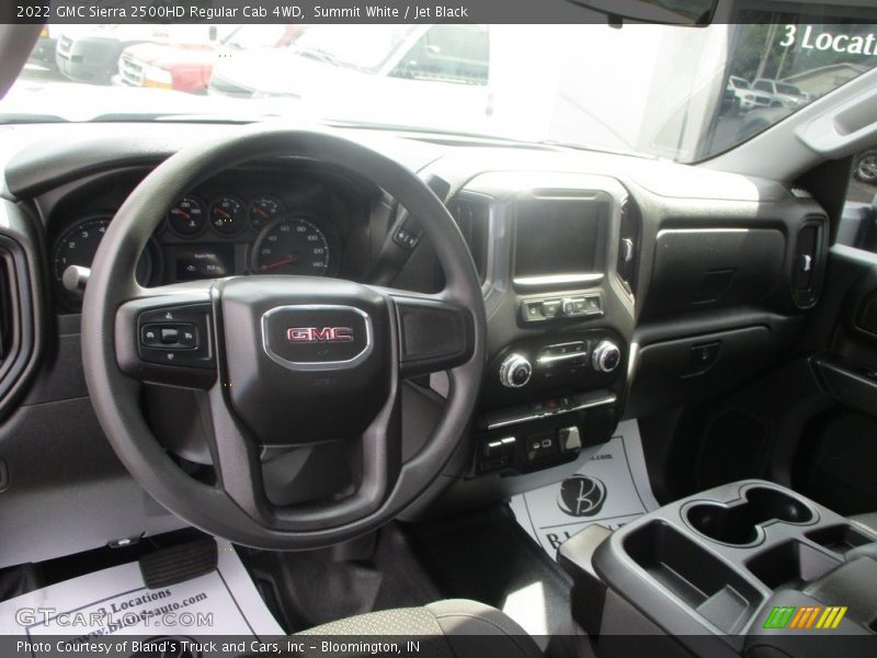 Summit White / Jet Black 2022 GMC Sierra 2500HD Regular Cab 4WD
