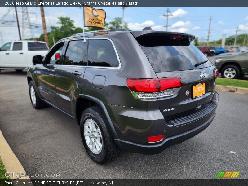 Granite Crystal Metallic / Black 2020 Jeep Grand Cherokee Laredo E 4x4