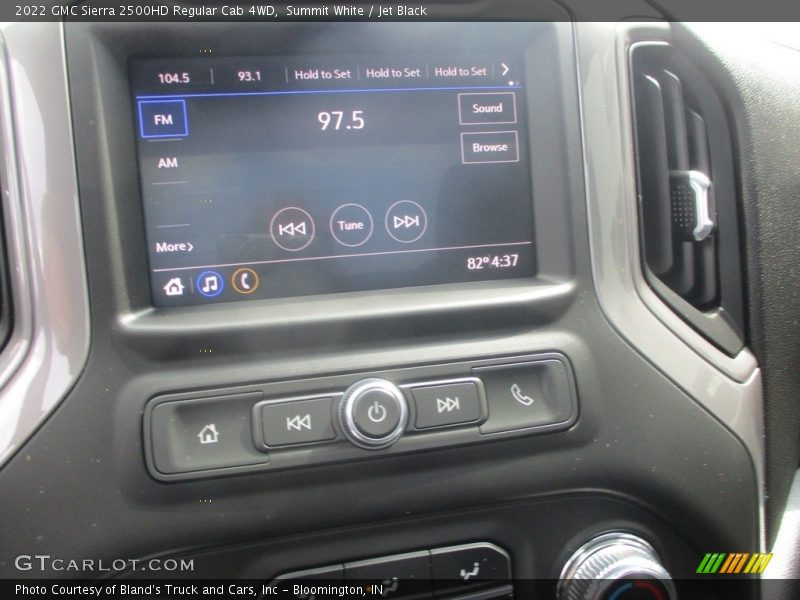 Summit White / Jet Black 2022 GMC Sierra 2500HD Regular Cab 4WD