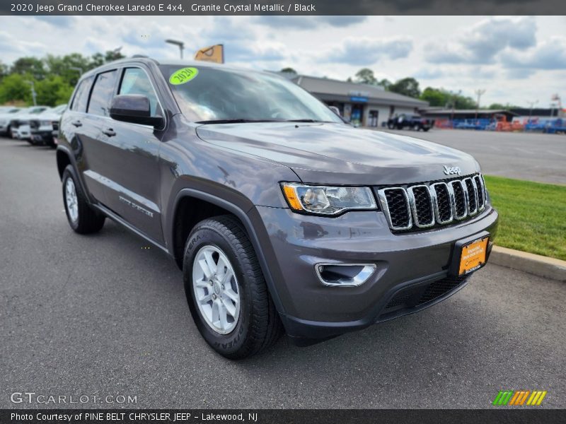 Granite Crystal Metallic / Black 2020 Jeep Grand Cherokee Laredo E 4x4
