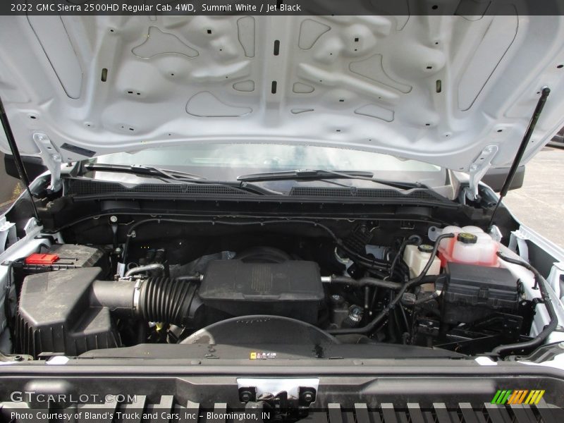 Summit White / Jet Black 2022 GMC Sierra 2500HD Regular Cab 4WD