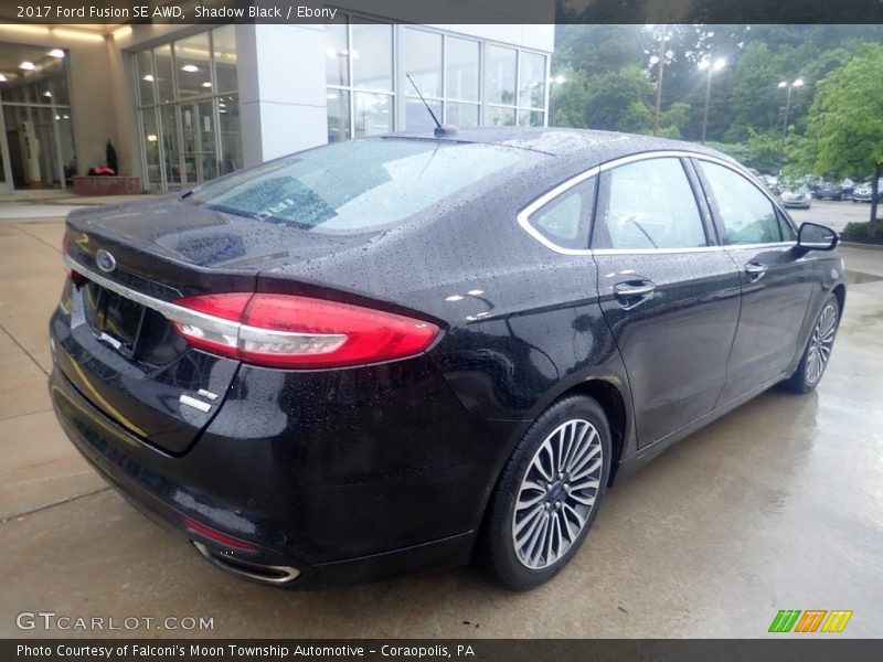 Shadow Black / Ebony 2017 Ford Fusion SE AWD