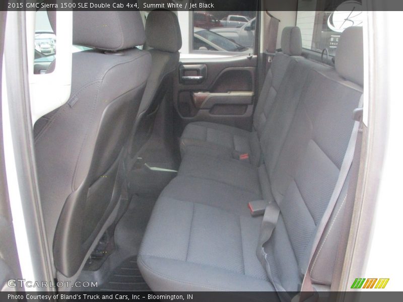 Summit White / Jet Black 2015 GMC Sierra 1500 SLE Double Cab 4x4