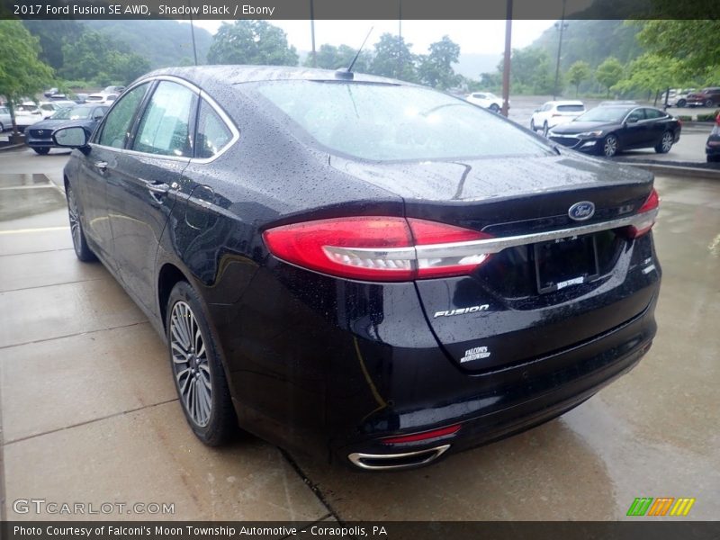Shadow Black / Ebony 2017 Ford Fusion SE AWD