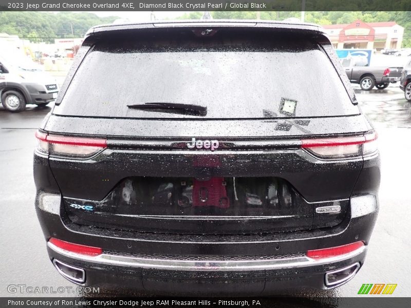 Diamond Black Crystal Pearl / Global Black 2023 Jeep Grand Cherokee Overland 4XE