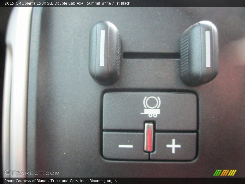 Summit White / Jet Black 2015 GMC Sierra 1500 SLE Double Cab 4x4