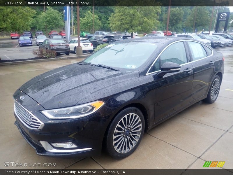 Shadow Black / Ebony 2017 Ford Fusion SE AWD