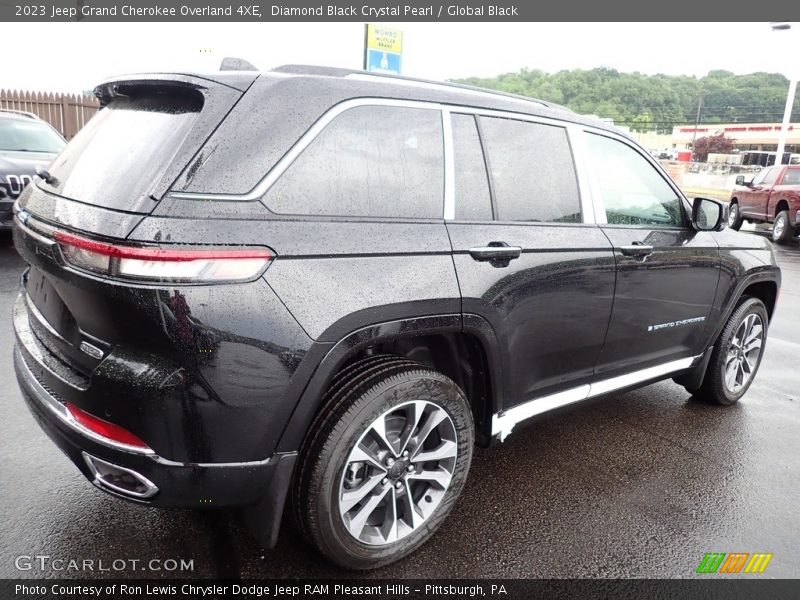 Diamond Black Crystal Pearl / Global Black 2023 Jeep Grand Cherokee Overland 4XE