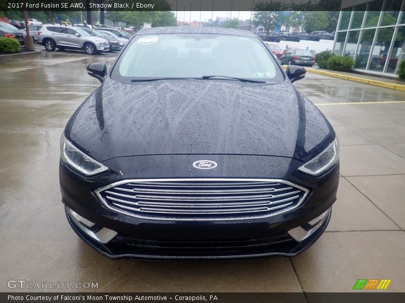 Shadow Black / Ebony 2017 Ford Fusion SE AWD