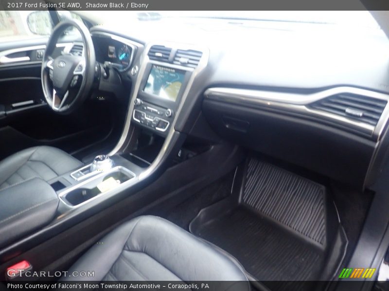 Shadow Black / Ebony 2017 Ford Fusion SE AWD