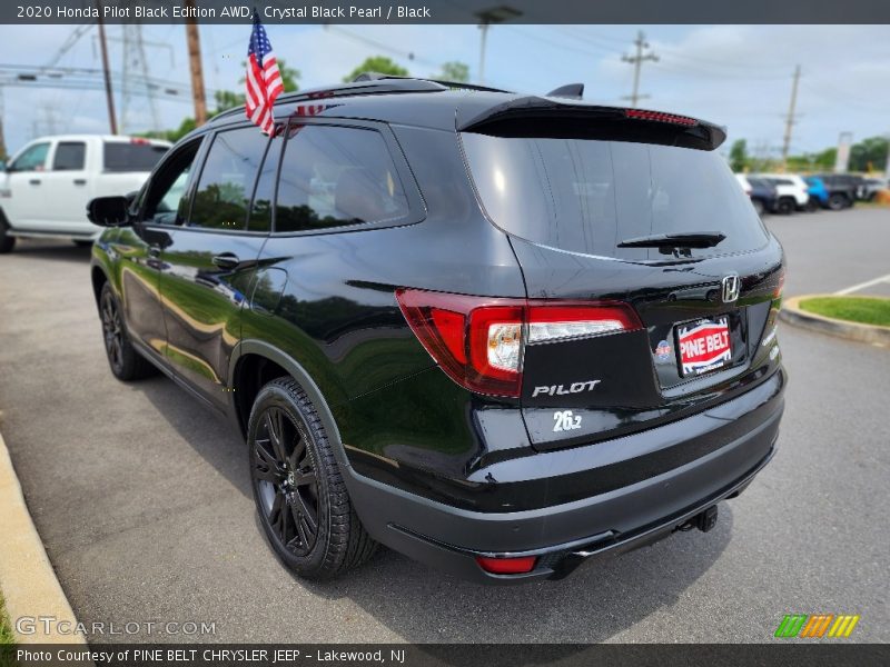 Crystal Black Pearl / Black 2020 Honda Pilot Black Edition AWD