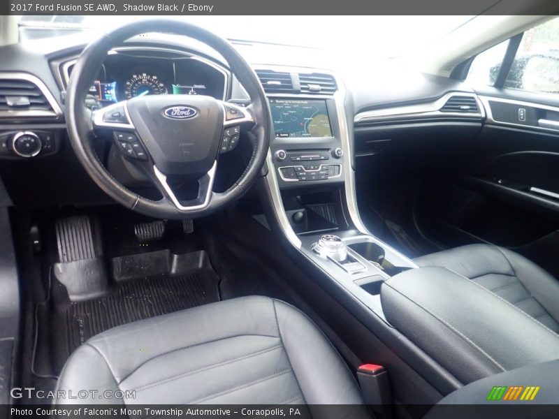 Shadow Black / Ebony 2017 Ford Fusion SE AWD