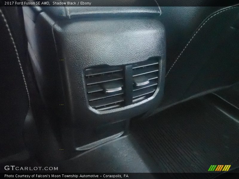 Shadow Black / Ebony 2017 Ford Fusion SE AWD