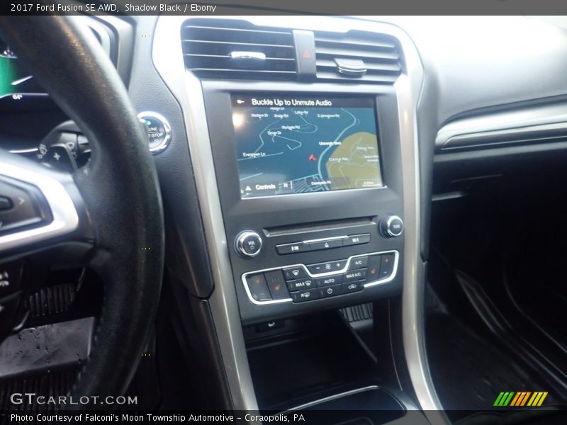 Shadow Black / Ebony 2017 Ford Fusion SE AWD