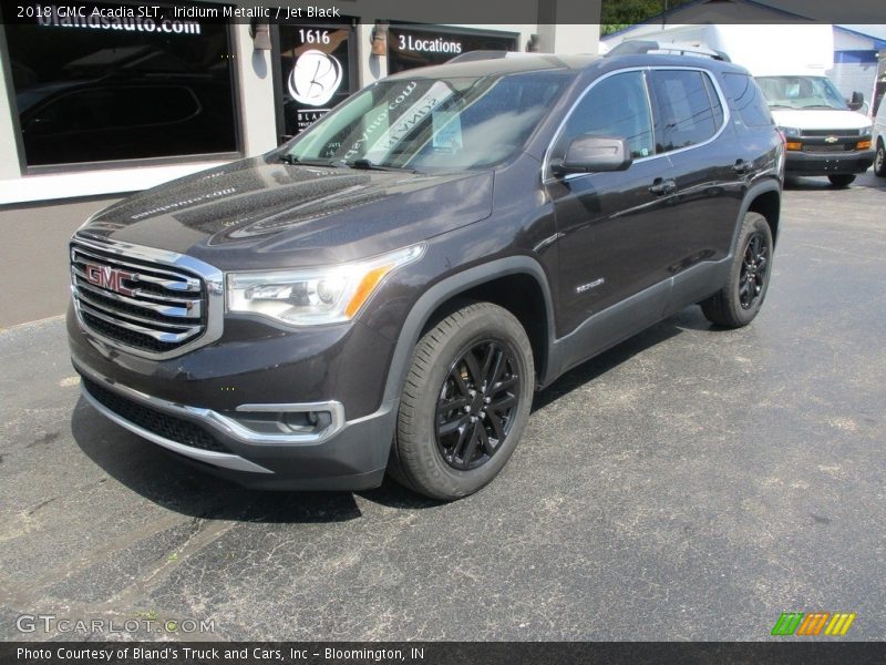 Iridium Metallic / Jet Black 2018 GMC Acadia SLT
