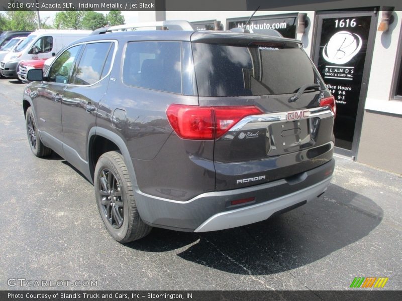 Iridium Metallic / Jet Black 2018 GMC Acadia SLT