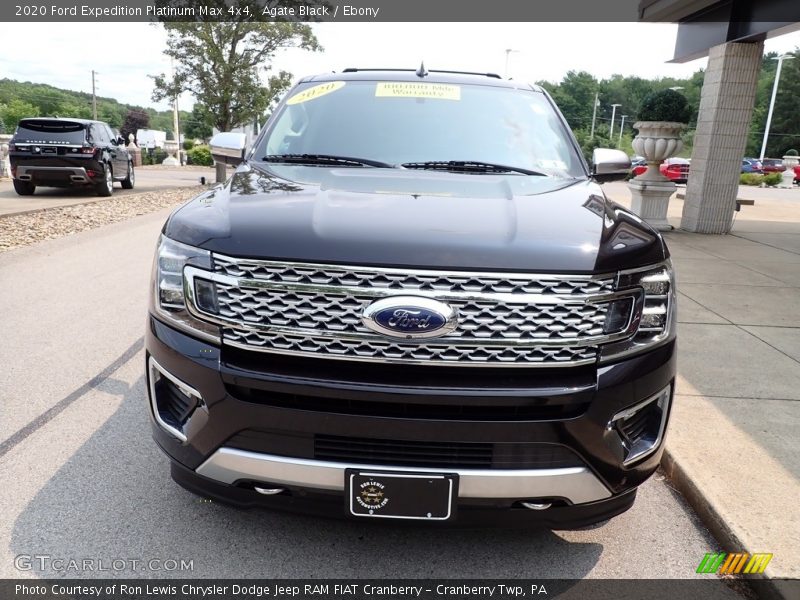 Agate Black / Ebony 2020 Ford Expedition Platinum Max 4x4