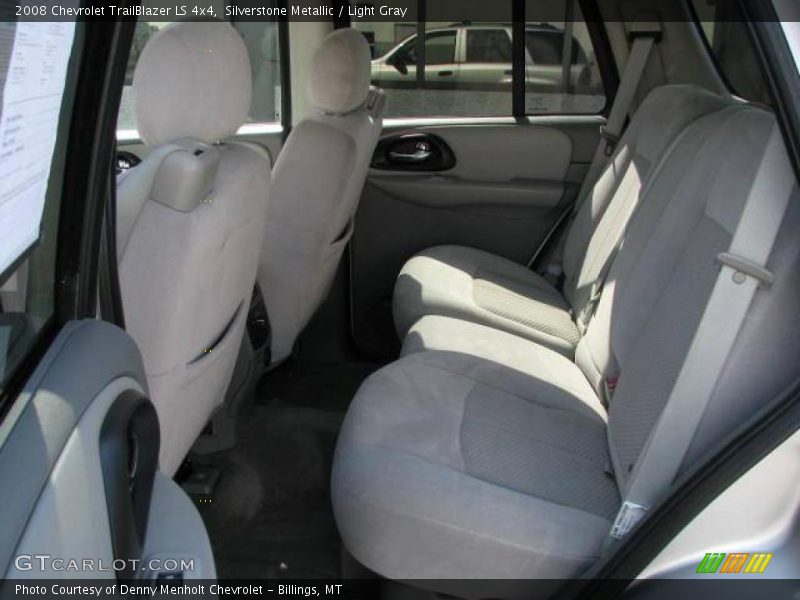 Silverstone Metallic / Light Gray 2008 Chevrolet TrailBlazer LS 4x4