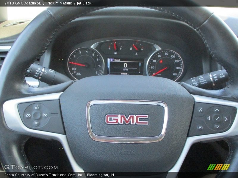 Iridium Metallic / Jet Black 2018 GMC Acadia SLT