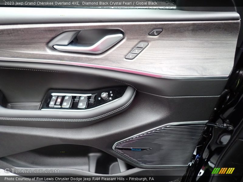 Door Panel of 2023 Grand Cherokee Overland 4XE