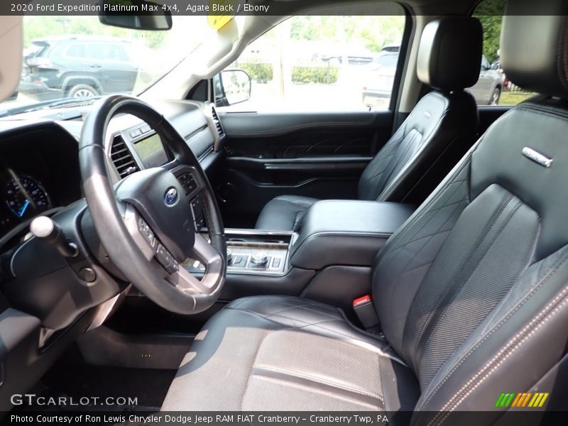 Agate Black / Ebony 2020 Ford Expedition Platinum Max 4x4