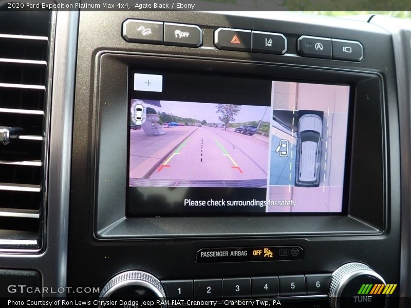Agate Black / Ebony 2020 Ford Expedition Platinum Max 4x4