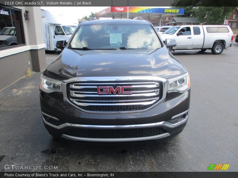 Iridium Metallic / Jet Black 2018 GMC Acadia SLT