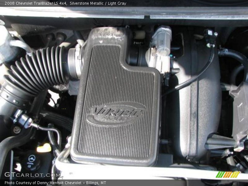Silverstone Metallic / Light Gray 2008 Chevrolet TrailBlazer LS 4x4