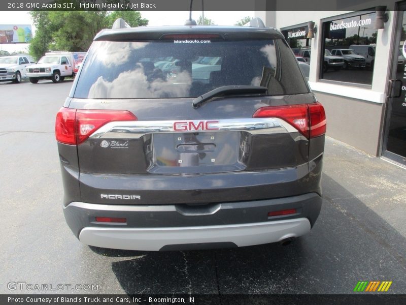 Iridium Metallic / Jet Black 2018 GMC Acadia SLT