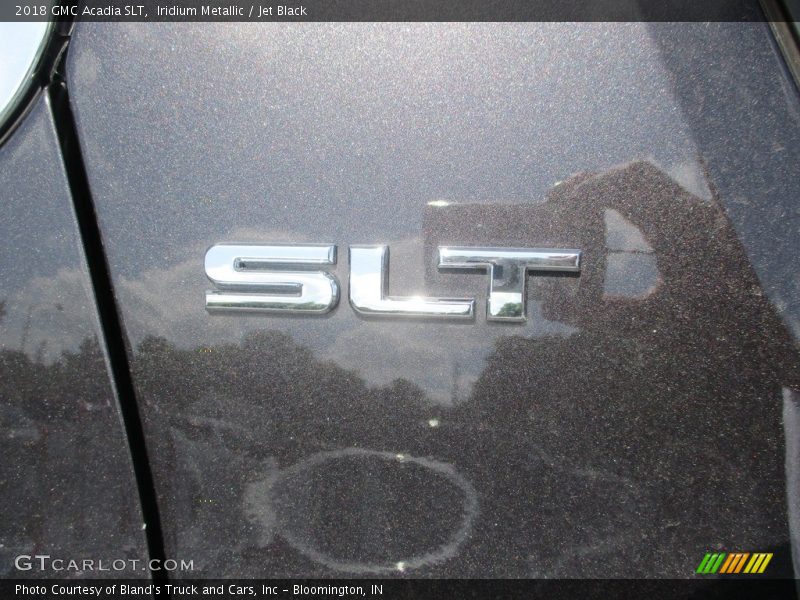 Iridium Metallic / Jet Black 2018 GMC Acadia SLT