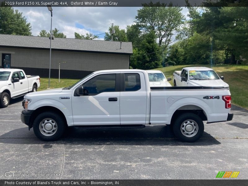 Oxford White / Earth Gray 2019 Ford F150 XL SuperCab 4x4