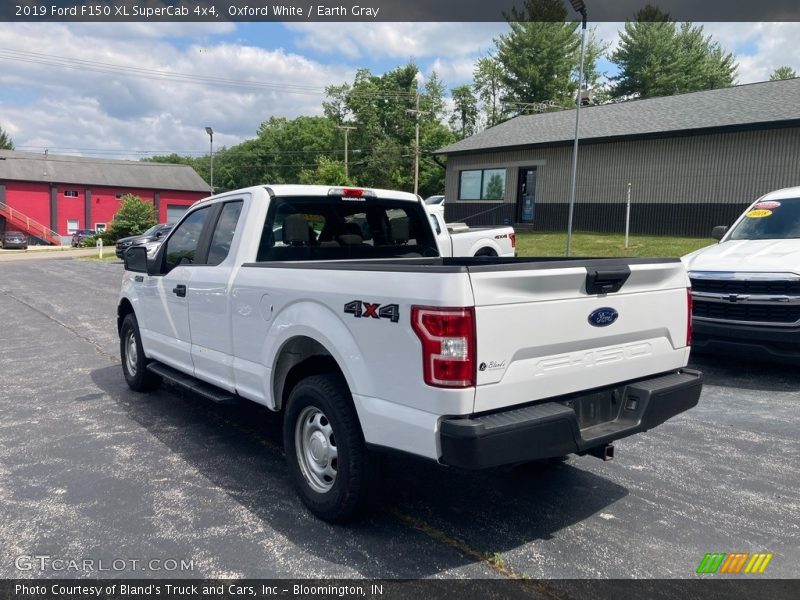 Oxford White / Earth Gray 2019 Ford F150 XL SuperCab 4x4