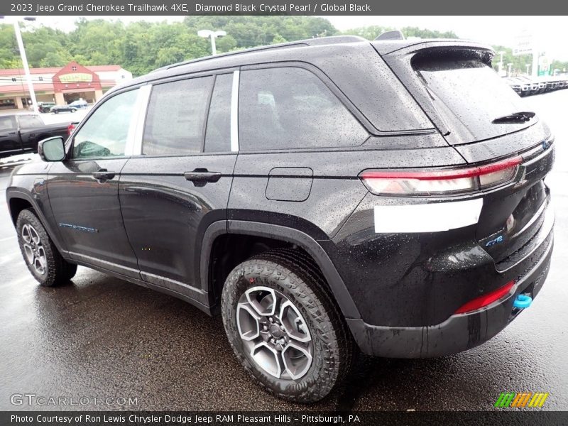 Diamond Black Crystal Pearl / Global Black 2023 Jeep Grand Cherokee Trailhawk 4XE