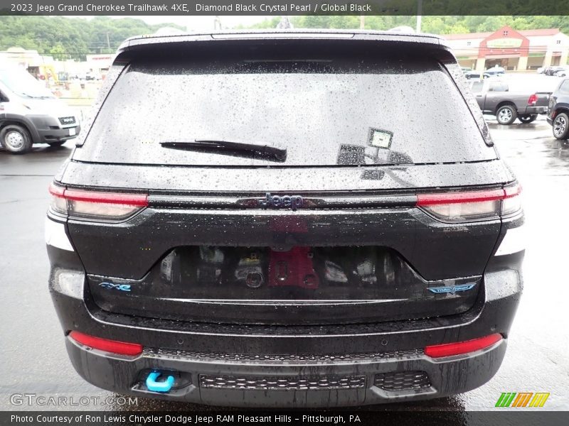 Diamond Black Crystal Pearl / Global Black 2023 Jeep Grand Cherokee Trailhawk 4XE