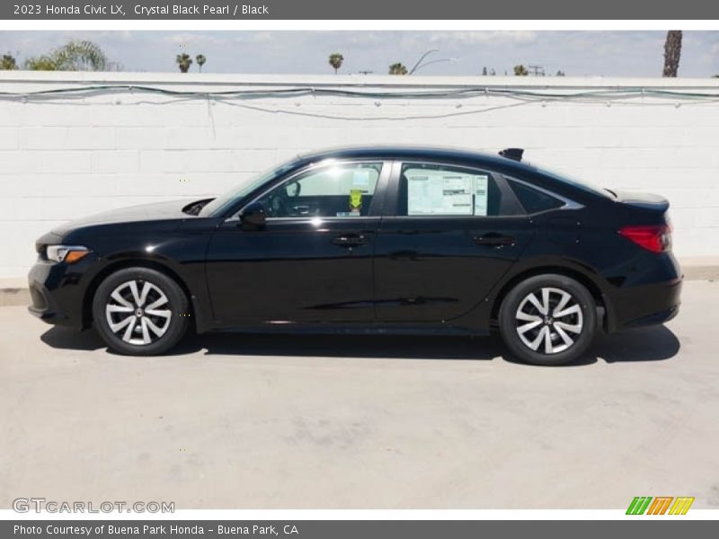  2023 Civic LX Crystal Black Pearl