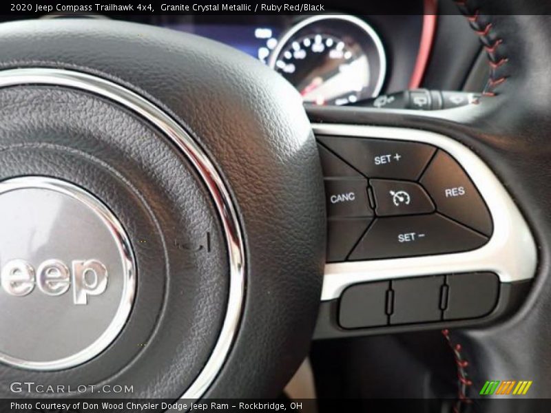 Granite Crystal Metallic / Ruby Red/Black 2020 Jeep Compass Trailhawk 4x4