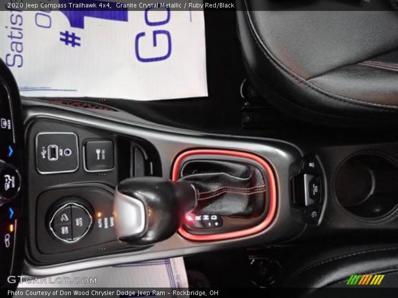 Granite Crystal Metallic / Ruby Red/Black 2020 Jeep Compass Trailhawk 4x4