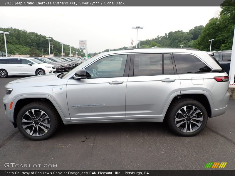  2023 Grand Cherokee Overland 4XE Silver Zynith