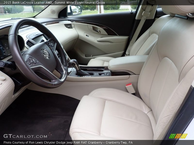  2015 LaCrosse Leather AWD Light Neutral/Cocoa Interior