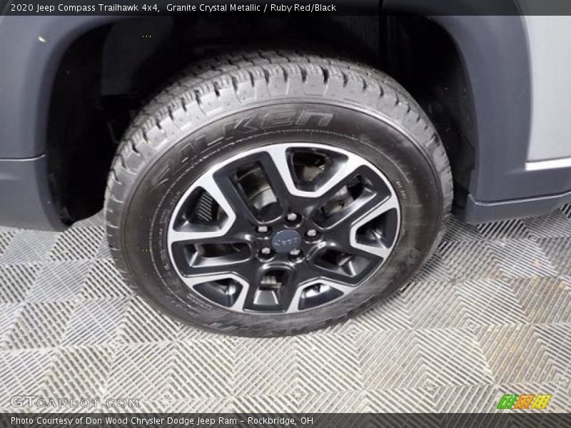 Granite Crystal Metallic / Ruby Red/Black 2020 Jeep Compass Trailhawk 4x4