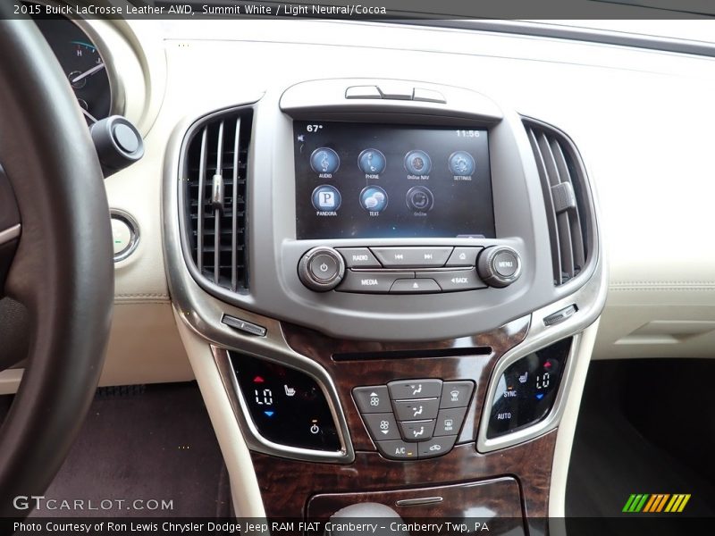 Controls of 2015 LaCrosse Leather AWD