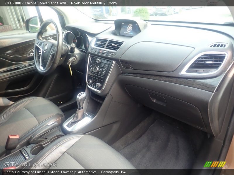 River Rock Metallic / Ebony 2016 Buick Encore Convenience AWD