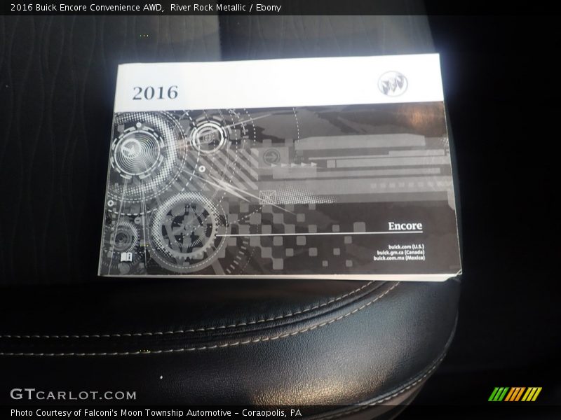 River Rock Metallic / Ebony 2016 Buick Encore Convenience AWD