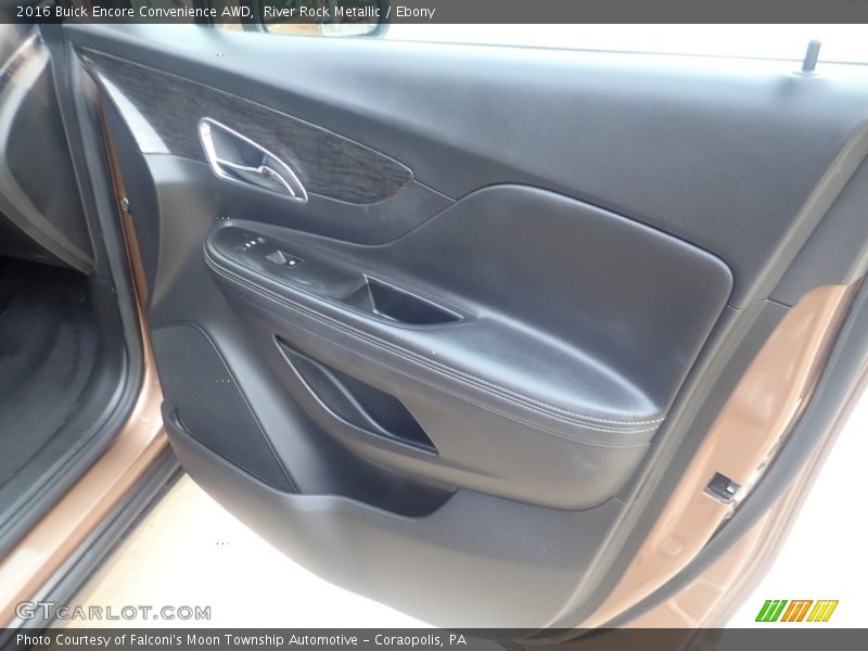 River Rock Metallic / Ebony 2016 Buick Encore Convenience AWD