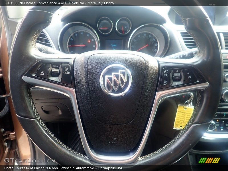 River Rock Metallic / Ebony 2016 Buick Encore Convenience AWD