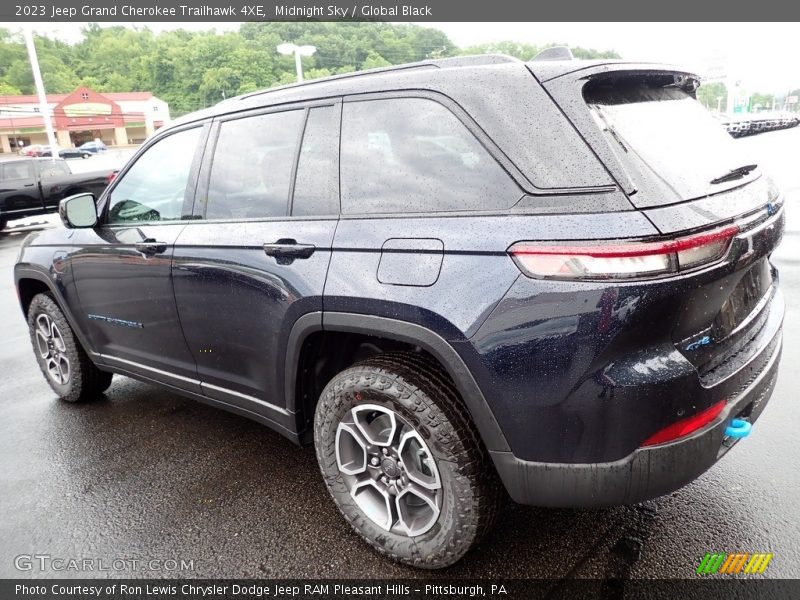 Midnight Sky / Global Black 2023 Jeep Grand Cherokee Trailhawk 4XE