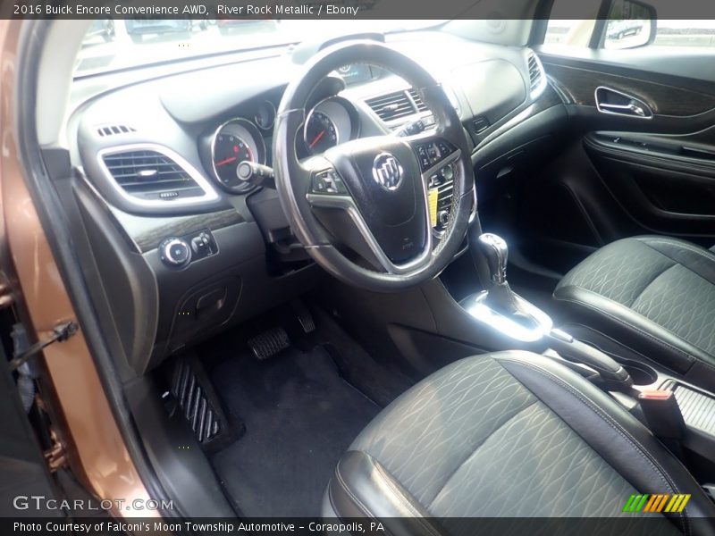 River Rock Metallic / Ebony 2016 Buick Encore Convenience AWD