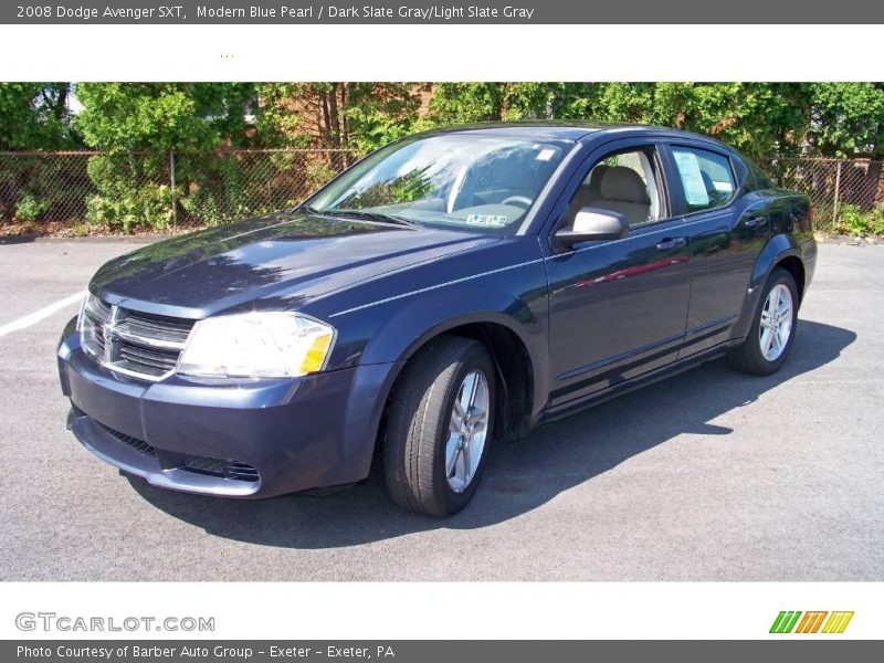 Modern Blue Pearl / Dark Slate Gray/Light Slate Gray 2008 Dodge Avenger SXT